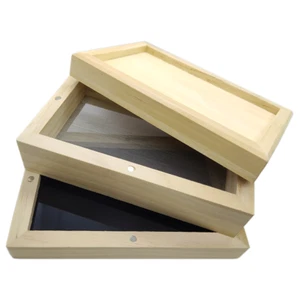 Pollinator Siebbox aus Holz 3-tlg.* Polmshaker Shaker Pollen Polm Harz Box Kiste - Bild 1 von 5