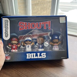 2023 Buffalo Bills Fisher Price Little People Set Allen Knox Miller Fan - Picture 1 of 6