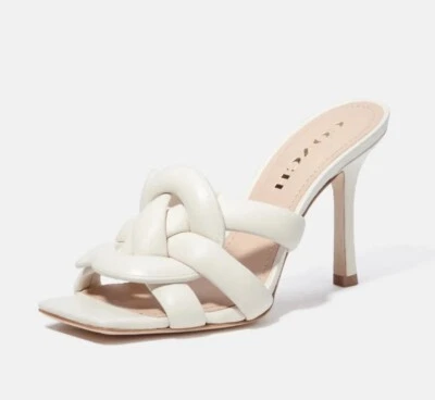 Coach Kellie Leather Sandals in Chalk Size 9.5 New In Box - Image 1 of 4
