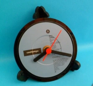 MILLI VANILLI CLOCK Upcycled Vinyl Record Hit Single Desk Side Table 4" CLOCK - Picture 1 of 7