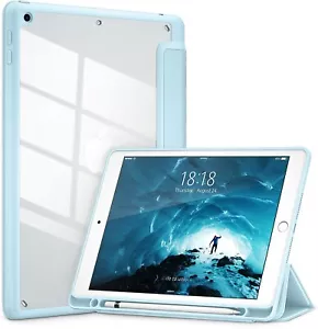 For iPad 9th/8th/7th Gen 10.2'' Case Smart Trifold Stand Cover w/Pencil Holder - Picture 1 of 25
