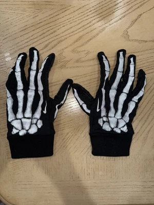 Guantes Nike Skeleton 3M Reflectantes Vintage Talla Mediana M Foto 1 de 4