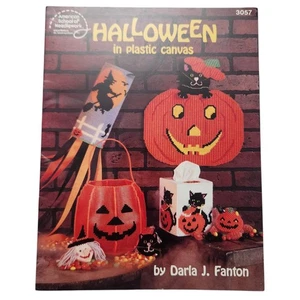 American School of Needlework Halloween in Plastic Canvas Pattern # 3057 - Picture 1 of 6