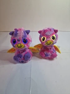 x2 Hatchimals Surprise Giraven Twins interaktives Spielzeug pink/gelb/lila getestet - Bild 1 von 9