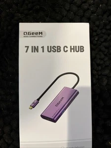QGeeM 7 in 1 USB C Hub - CHA - Picture 1 of 1