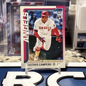 2025 Topps Series 2 - Gustavo Campero #387 Vintage Stock Retro /99 (RC) Angels - Bild 1 von 8