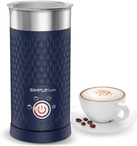 Espumador de Leche, Vaporizador de Leche Eléctrico 4 en 1, Fabricante Automático de Espuma Caliente y Fría a - Imagen 1 de 12