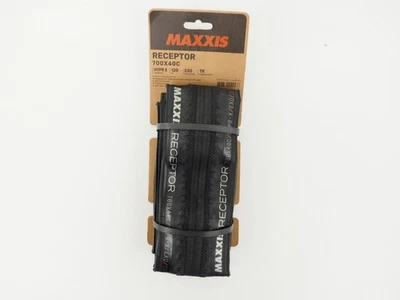 NEW! Maxxis Receptor 700x40C New HYPER-X 120TPI EXO Tubeless Ready Gravel Tire - Image 1 of 4