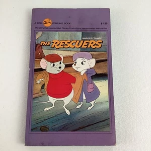The Rescuers Paperback Book Disney Vintage 1977 Margery Sharp Miss Bianca - Imagen 1 de 6