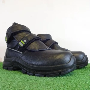Swolx Safety Boots Size 5 Womens Work Shoes Steel Toe Leather Waterproof Welding - Picture 1 of 10
