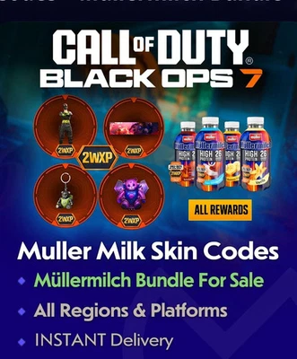Call of Duty Black Ops 7 Müllermilch Muller Milk Exclusive Raver Operator Skin