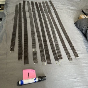 peco 00 gauge long flexi track set of 10 - Picture 1 of 11