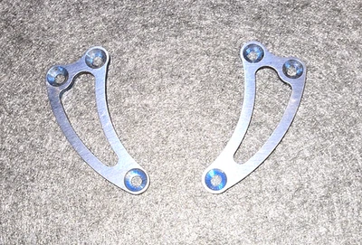 Vintage HCR Associated TC3 & TC4 Hardcore Racing Rear Purple Chassis Braces RARE - Image 1 of 4