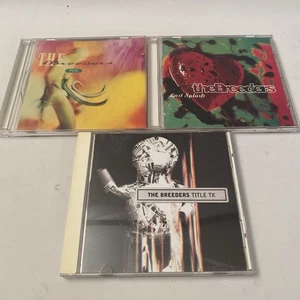 The Breeders CD Lot Of 3 Pod + Last Splash + title TK TESTED w/ Inserts Alternat - Foto 1 di 22