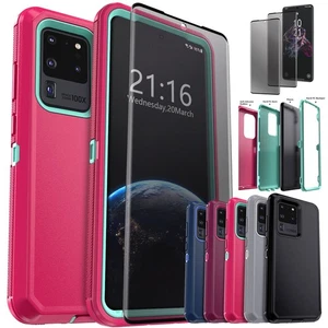 For Samsung Galaxy S20 Ultra S20 Plus Phone Case Cover /Privacy Screen Protector - Picture 1 of 80
