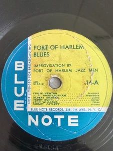 PORT OF HARLEM JAZZ MEN PORT IF HARLEM BLUES 78 RPM BLUE NOTE 14 - Bild 1 von 4