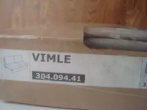 IKEA VIMLE TALLMYRA BEIGE COVER for Loveseat 2-seat Sofa Section 304.094.41 - Picture 1 of 9