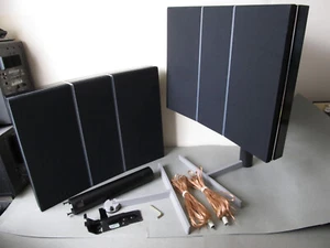 Paar Bang & Olufsen Beovox RL 2000 Lautsprecher B&O Typ 6521 mit RL 60 Ständer - Bild 1 von 15