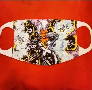 X-MEN MOHAWK STORM MARVEL SUPERHERO Original Fan Art Neopreno Máscara Facial Washabl - Imagen 1 de 1