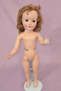 17" HARD PLASTIC SWEET SUE DOLL by AMERICAN CHARACTER 1950s to DRESS - Picture 1 of 3