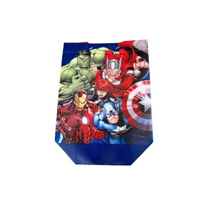 Marvel Avengers Tote Bag Reusable Shopping Trick Or Treat Bag 9"x 7" Hulk Thor - Picture 1 of 6