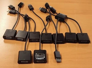 10 x Original HP DisplayPort auf DVI-D Adapter Kabel - DP20VI-SL - FH973AA - Photo 1/3