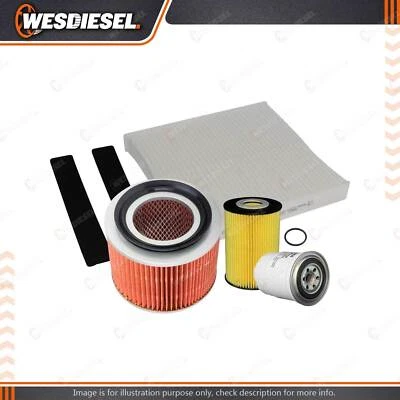 Sakura Filter Service Kit Oil Air Fuel Cabin for Nissan Patrol GUII Turbo Diesel - image 1 of 2