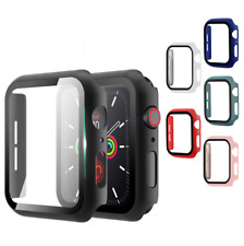 For iWatch iPhone Watch Series SE 6 5 4 40/44mm Full Screen Protector Cover Case