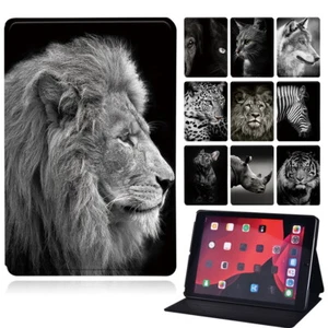 Animal Pattern PU Leather Stand Cover Case For Apple iPad 11th Gen A16 2025 +Pen - Picture 1 of 21
