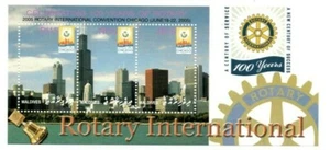 MODERN GEMS - Maldives - Rotary Centenary - Sheet Of 3 - MNH - Picture 1 of 1