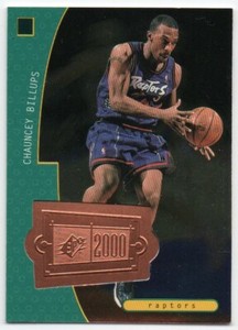 1998-99 SPx Finite SPx 2000 157 Chauncey Billups SP 0443/4050 Toronto Raptors