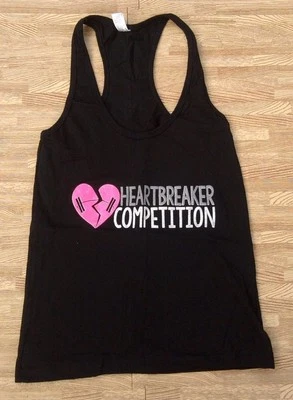 Quad City CrossFit Heartbreaker конкуренции Майка рубашки ~ женщины XS ~ черный - Изображение 1 из 4