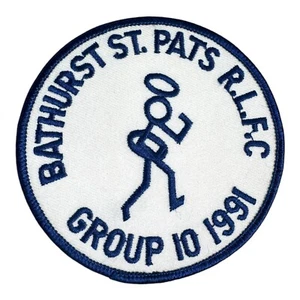 Bathurst St. Pats R.L.F.C. Group 10 1991 Patch - Rugby League Football Club - Picture 1 of 3