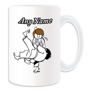 Personalisiertes Geschenk Judo Becher Geldbox Tasse Japan Judoka Kung Fu japanischer Tee Name - Bild 1 von 20