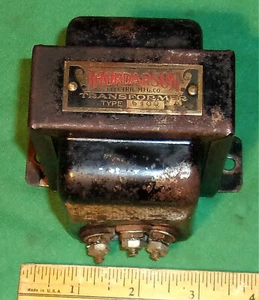THORDARSON Hi Fi Audio Interstage Transformer 1:1 Type 5100 (3.2 lbs.) 1930's - Picture 1 of 9