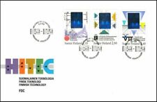 Hologram Stamps Finnish Hitec Technology Set Finland Mint FDC 1992