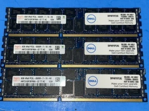 24GB (3X8GB) 8GB Hynix PC3L-8500R ECC REG SERVER MEMORY RAM HMT31GR7BFR8A-G7 - Picture 1 of 2