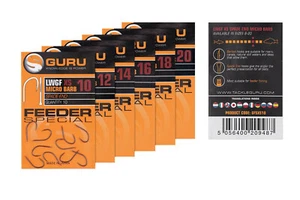 Ganchos de pesca Guru Feeder Special XS ganga ancha extra fuerte micro púas - Imagen 1 de 2