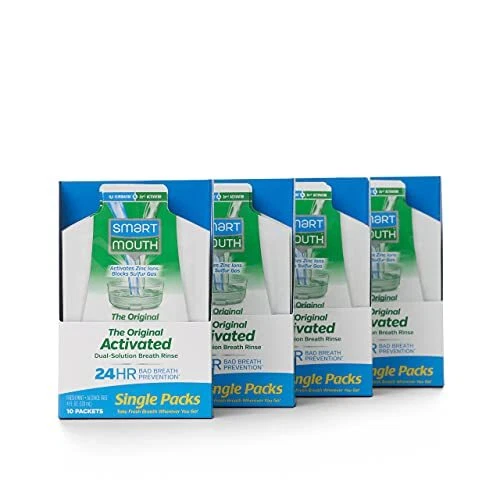 Smart Mouth Mouthwash, Travel Size - 10 ct