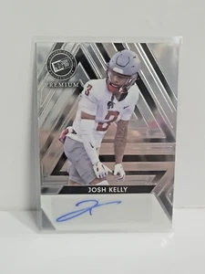 2024 Press Pass Premium Josh Kelly Autógrafo #'ed 24/99 Texas Tech - Imagen 1 de 2