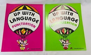 Remedia Publications Up With Language Grammar Workbooks Set of 2 Homeschool - Picture 1 of 12