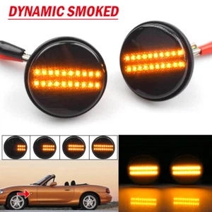 Luz de señalización lateral secuencial LED para Mazda MX-5 MX5 1989-11 2012 2013 2014 2015 - Imagen 1 de 10