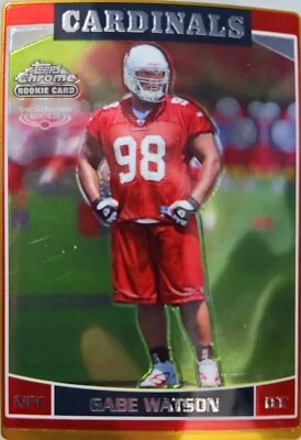 2006 Topps Chrome - Special Edition Rookie #203 Gabe Watson (RC) - Image 1 of 2