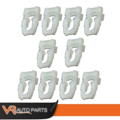 10X Body Side Fender Door Box Belt Molding Trim Clips Fit For 77-90 Dodge Ram — 第 1/4 张图片