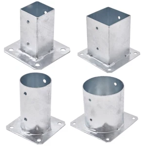 TRIBECCO manguito de rosca para soporte de poste galvanizado en caliente - Imagen 1 de 114