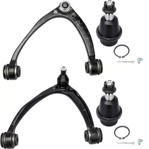 4pc 4x BRTEC Front Upper Control Arm Lower Ball Joint for 07-14 GMC Sierra 1500 - Foto 1 di 5