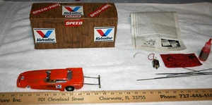 Vintage Valvoline Orange Drag Slotcar Fun Car with & Extra new Motor - Picture 1 of 9
