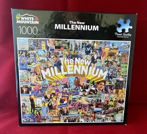THE NEW MILLENNIUM - 1000 Piece Jigsaw Puzzle 20" x 27" White Mountain 2021 - Picture 1 of 6