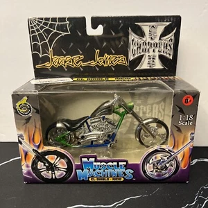 NEW Muscle Machines Jesse James West Coast Choppers El Diablo Rigid 1:18 Scale - Picture 1 of 5