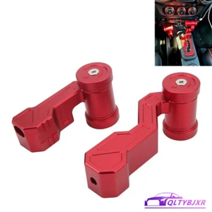 2Pcs Gear Shift Lever Knob Cover Kit For 2011-2018 Jeep Wrangler JK JKU Red - Picture 1 of 19